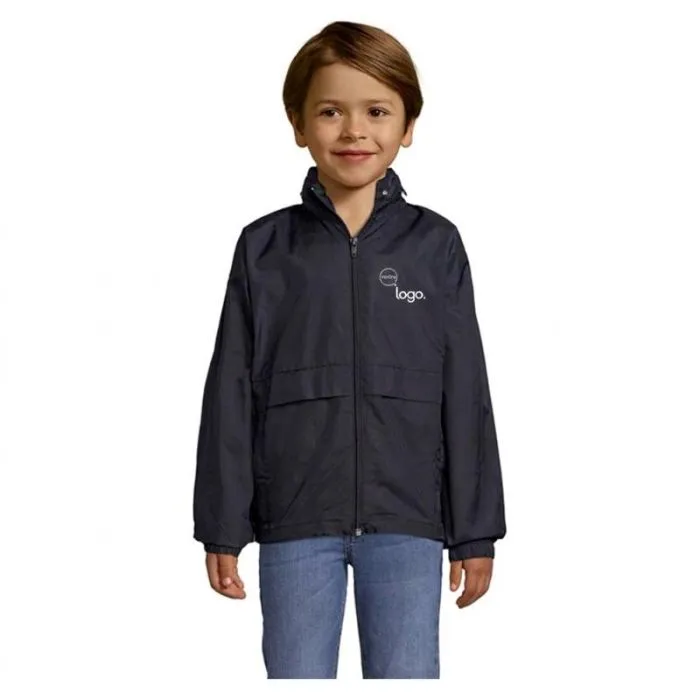Giacca a vento personalizzata per bambini 210 g - SURF KIDS
