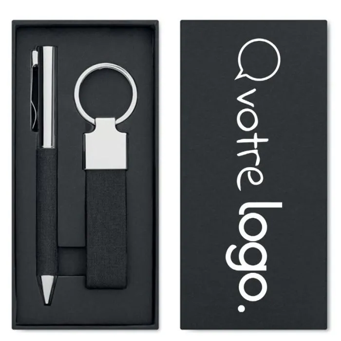 Coffret cadeau 2 pièces en acier inoxydable -SCRIBI 2
