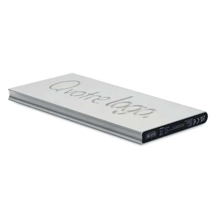 Powerbank 8000 mAh personnalisable -POWERFLAT8C