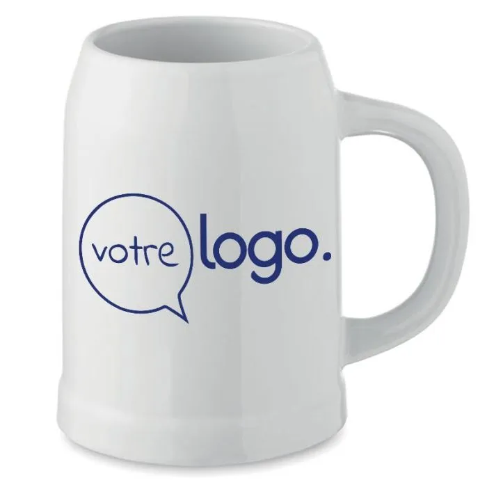 Chope de bière 500 ml personnalisation -SUBLIER