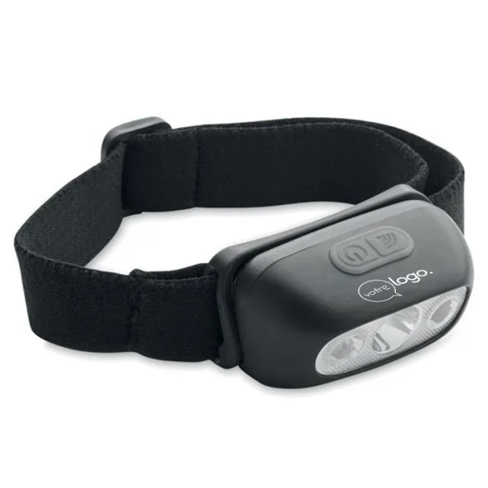 Lampe frontale LED rechargeable publicitaire -ELYDEE