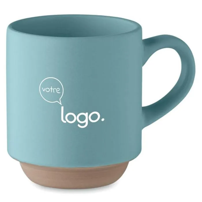 Tasse personnalisée empilable en céramique 170 ml-CERACK