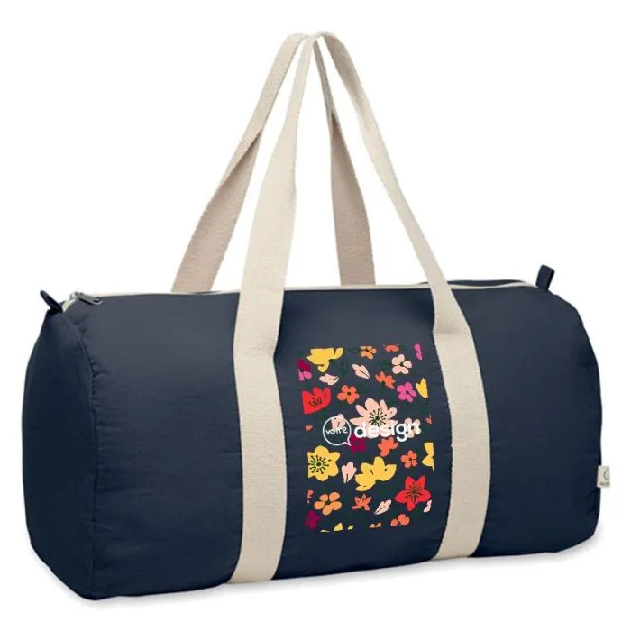 Sac de sport coton recyclé de 320gr/m²  personnalisable -SINN