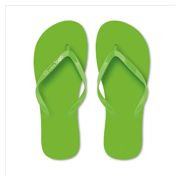 Tongs de plage personnalisables taille M