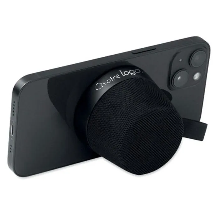 Enceinte sans fil personnalisable 3W avec support magnétique - ESCUCHE