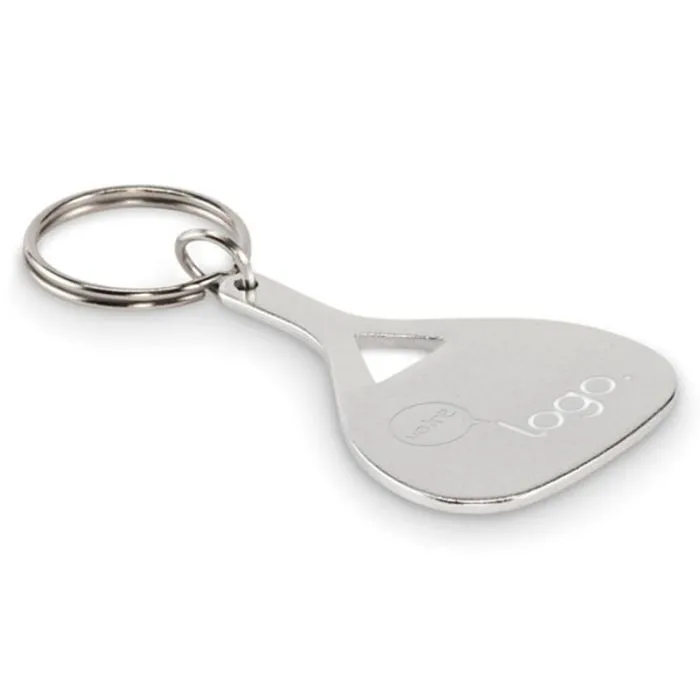 Porte-clé raquette paddle en aluminium recyclé - Kepad