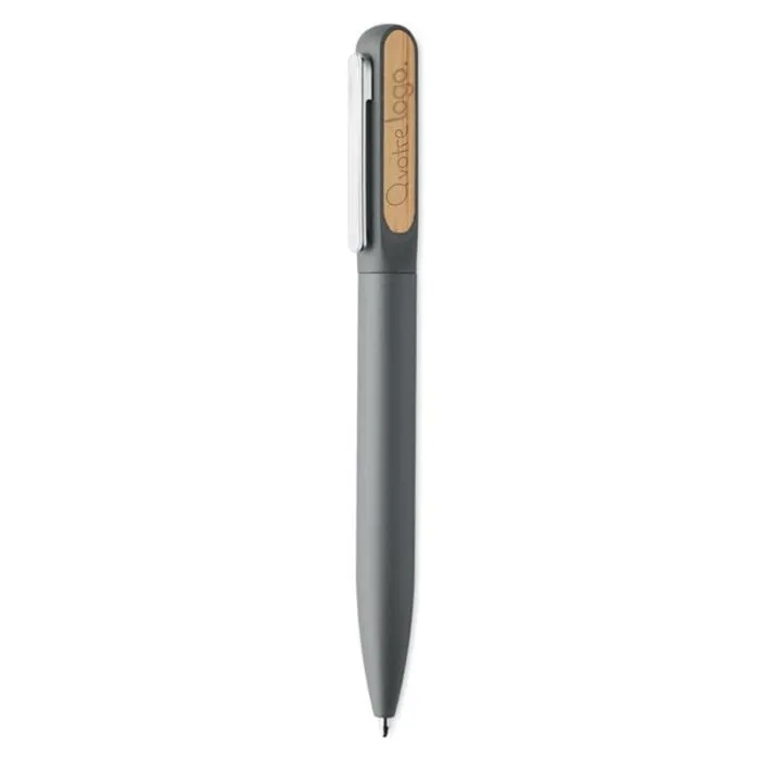 Stylo à bille personnalisable twist aluminium recyclé - Aluba Eco