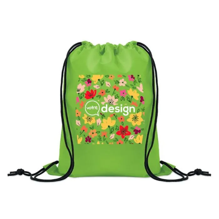 Sac à cordon enfants RPET 190T léger personnalisable - SHOOP KIDS