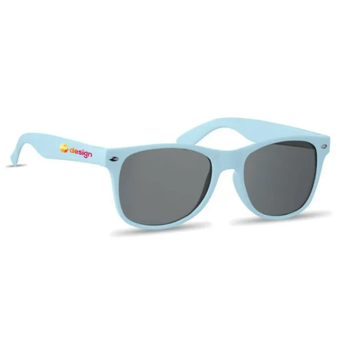 Lunettes de soleil personnalisables UV400 en SEAQUAL recyclé - SOBLUE