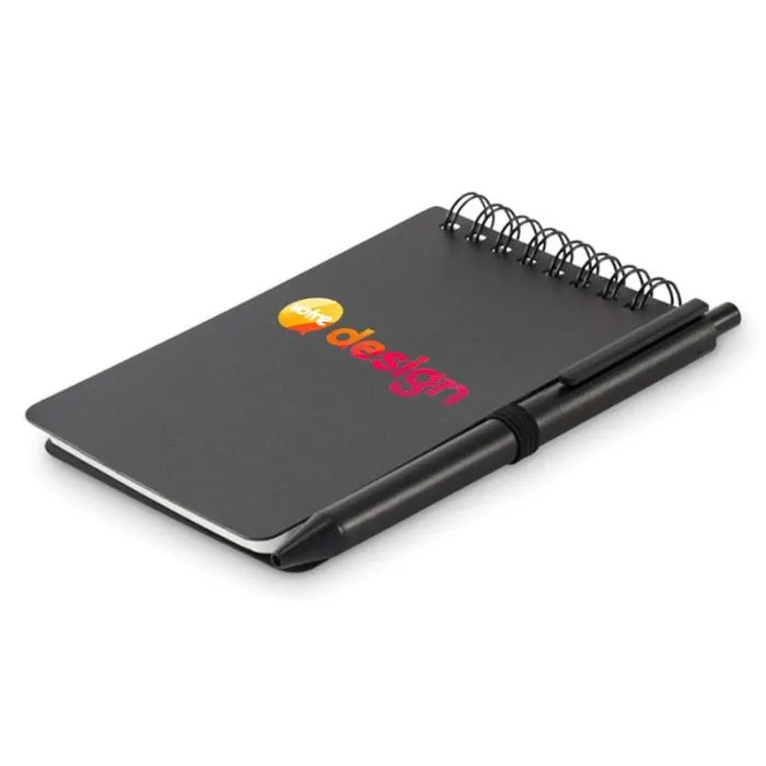 Bloc-notes déperlant personnalisable avec stylo papier minéral - KIT