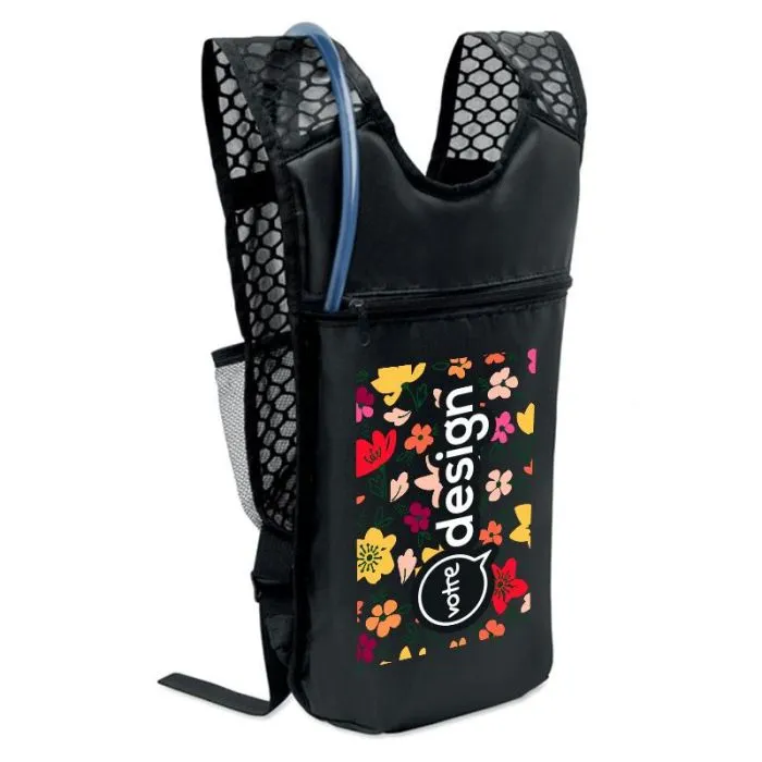 Sac à dos sport publicitaire 420D hydrofuge poche eau - CONFI