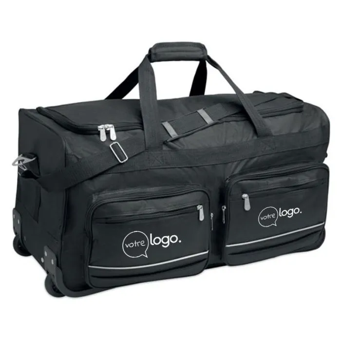 Sac de voyage trolley souple avec roues personnalisable-ITFITS