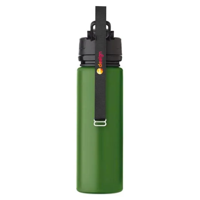 Bouteille de sport pliable 500 ml en silicone anti-fuite personnalisable-LETT