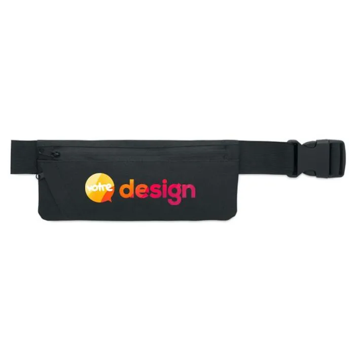 Sac banane publicitaire 600D RPET sport réglable - MODERATE