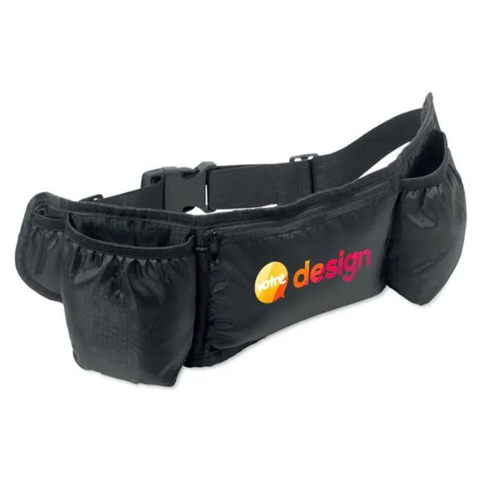 Sac de sport publicitaire 420D RPET léger à compartiments - STEADY