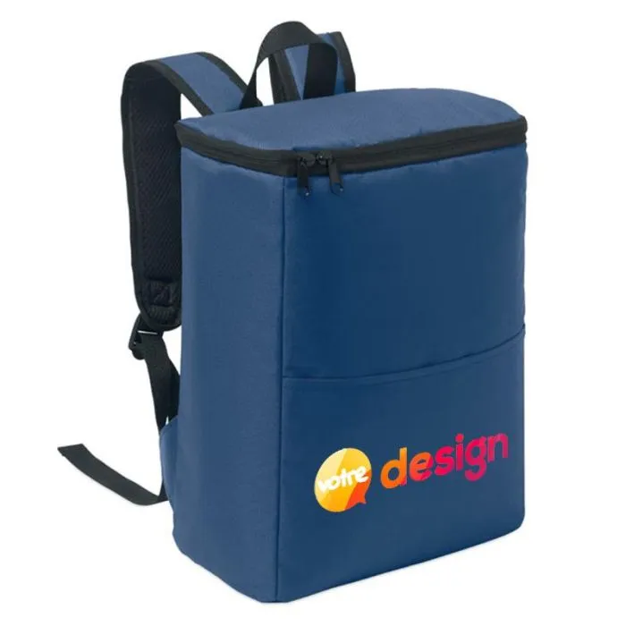 Sac à dos isotherme 11 L en tissu recyclé personnalisable