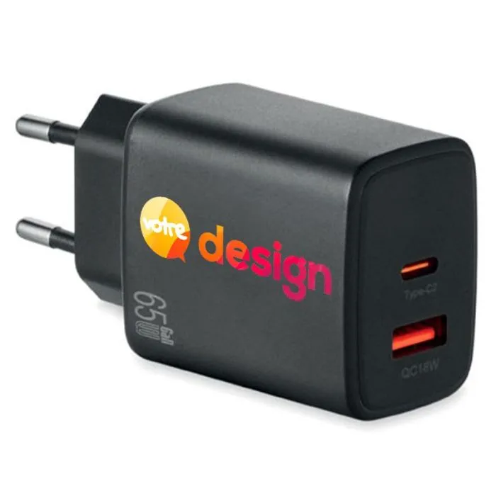Adaptateur/chargeur mural UE-EXTEN personnalisable