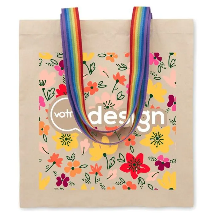 Sac shopping en coton personnalisable-AURORA