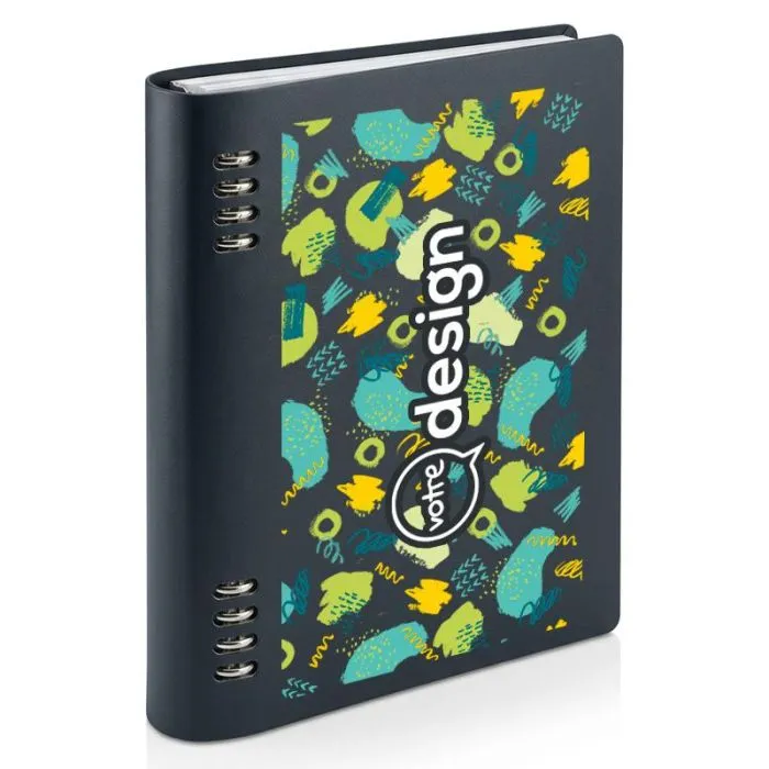 Cahier A5 rechargeable en PU-SPIRABLE