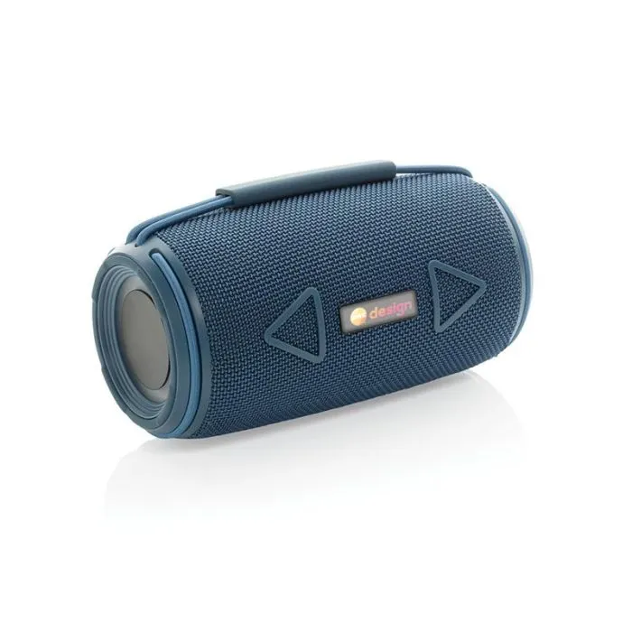 Enceinte personnalisable 16W étanche IPX4 en plastique recyclé RCS - Prisma