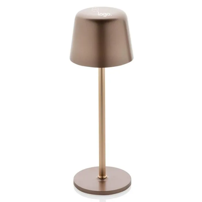 Lampe de table portable personnalisée en ABS recyclé avec 3 modes d’éclairage