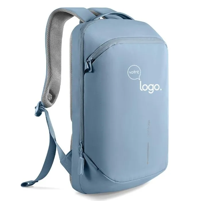 Sac à dos ordinateur 16” en nylon recyclé déperlant personnalisable - Bobby Air