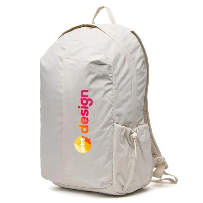 Sac à dos publicitaire pour ordinateur 15,6 pouces en nylon recyclé RCS - KENTO URBAN
