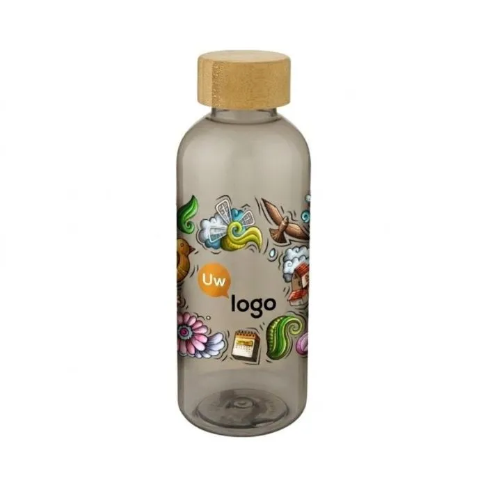 Ziggs-sportfles van 650 ml van gerecycled plastic, geschikt voor promotiedoeleinden