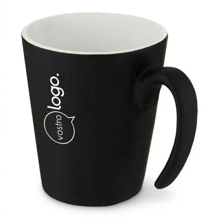 Tazza personalizzata in ceramica con manico, 360 ml - OLI