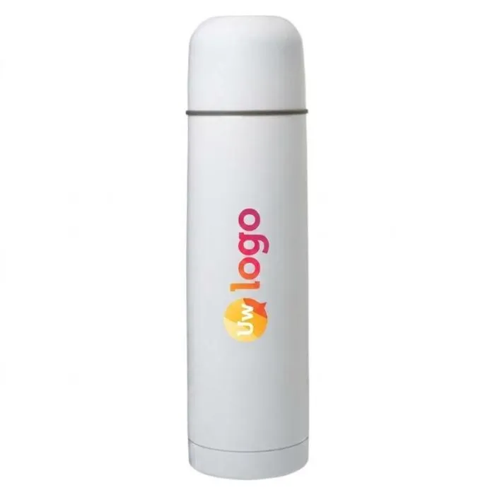 Gepersonaliseerde thermosfles van gerecycled roestvrij staal, 750 ml – Sullivan