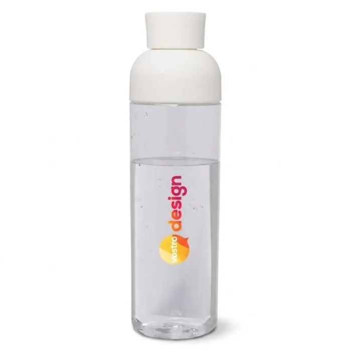 Bottiglia d'acqua personalizzata da 600 ml in RPET con manico in silicone – Illuminate