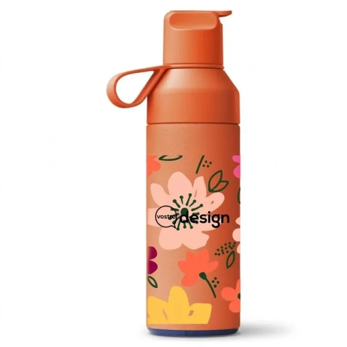 Borraccia termica personalizzata da 500 ml in acciaio inossidabile riciclato - Ocean Bottle GO