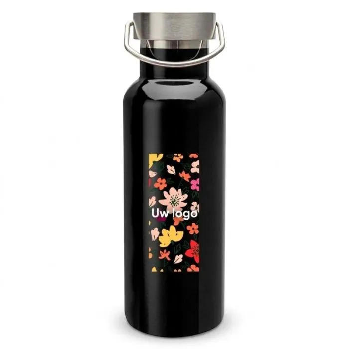 Gepersonaliseerde thermosfles van 500 ml, van dubbelwandig roestvrij staal – Thor
