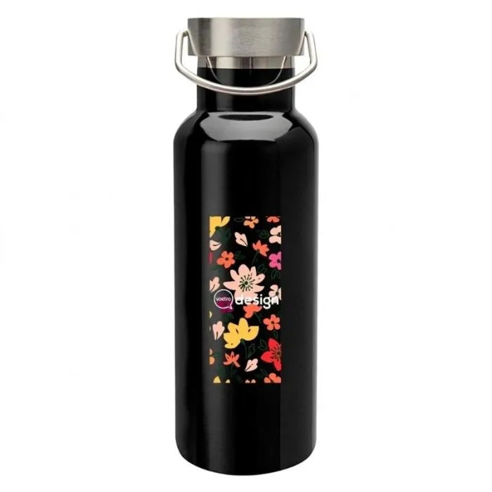 Borraccia termica personalizzata da 500 ml in acciaio inossidabile a doppia parete - Thor