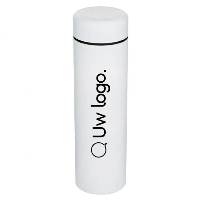 Personaliseerbare thermosfles van roestvrij staal met theefilter, 450 ml – Taylor