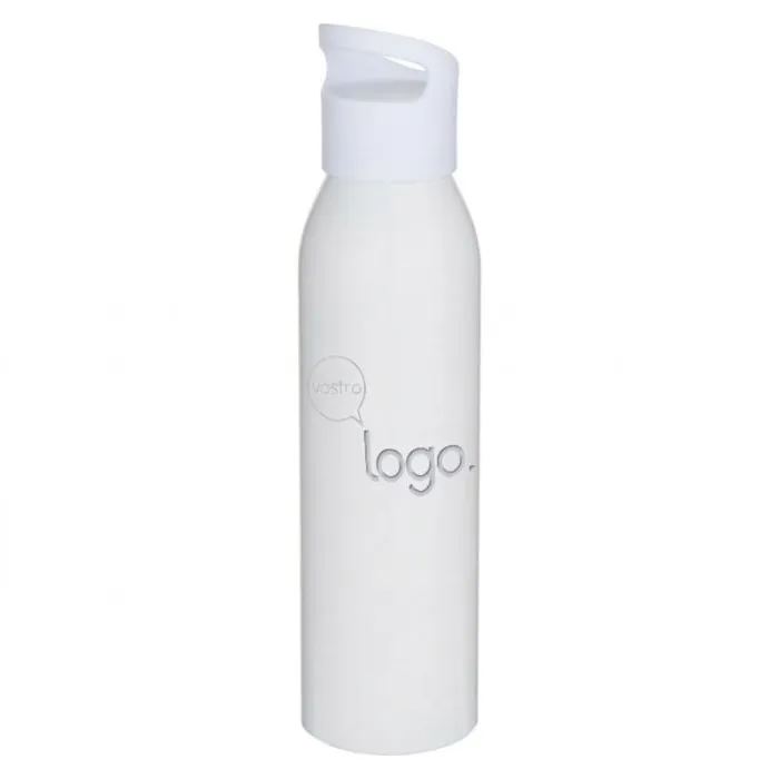 Bottiglia personalizzata Sky da 650 ml in acciaio inossidabile riciclato con manico integrato