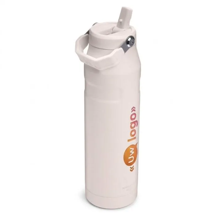 Gepersonaliseerde IceFlow 2.0-fles van 1,06 L, lichtgewicht AeroLight-model met rietje