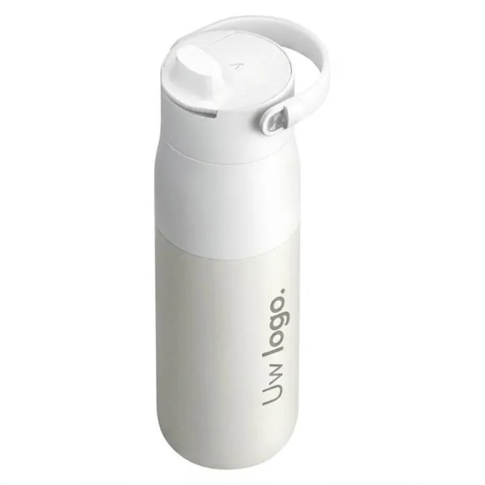 Personaliseerbare thermosfles met filter, 1 liter - LARQ Swig Top