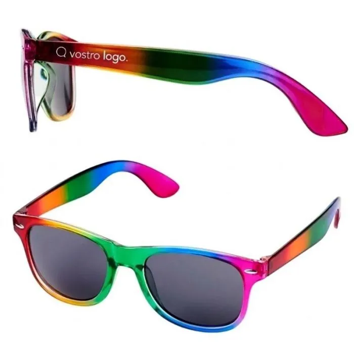 Occhiali da sole personalizzati arcobaleno - Sun Ray