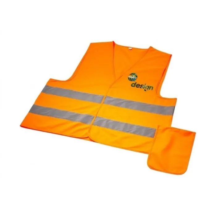 Gilet di sicurezza promozionale in una custodia, per uso professionale Watch-out