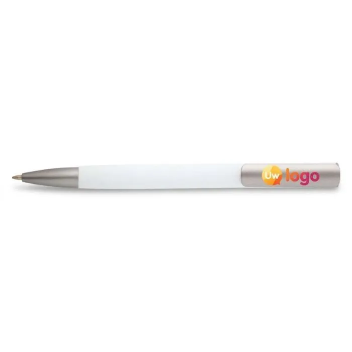 Gepersonaliseerde balpen van gerecycled aluminium, zwarte inkt, 1,0 mm – Ziguur