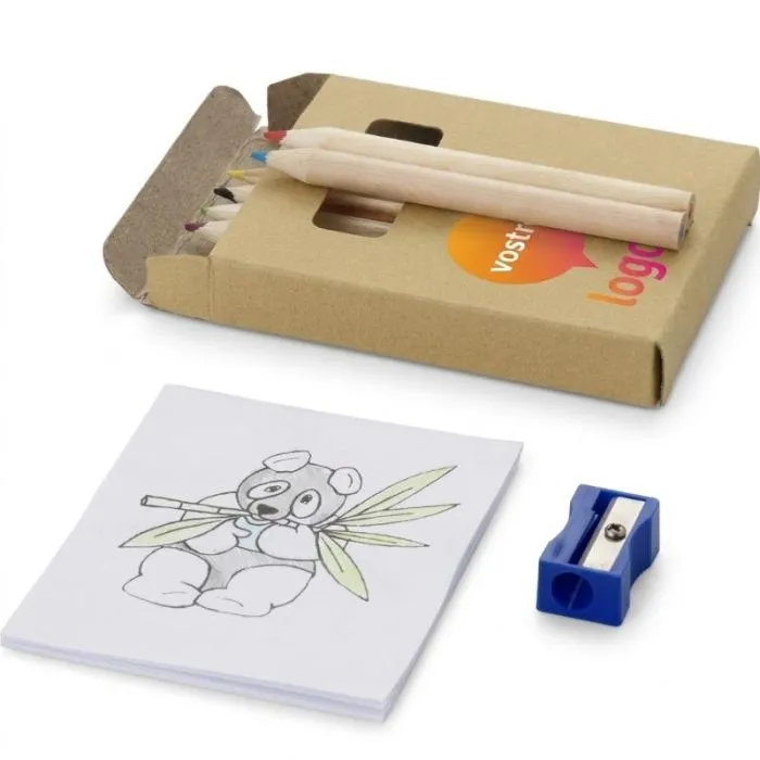 Set da colorare promozionale da 8 pezzi Streaks