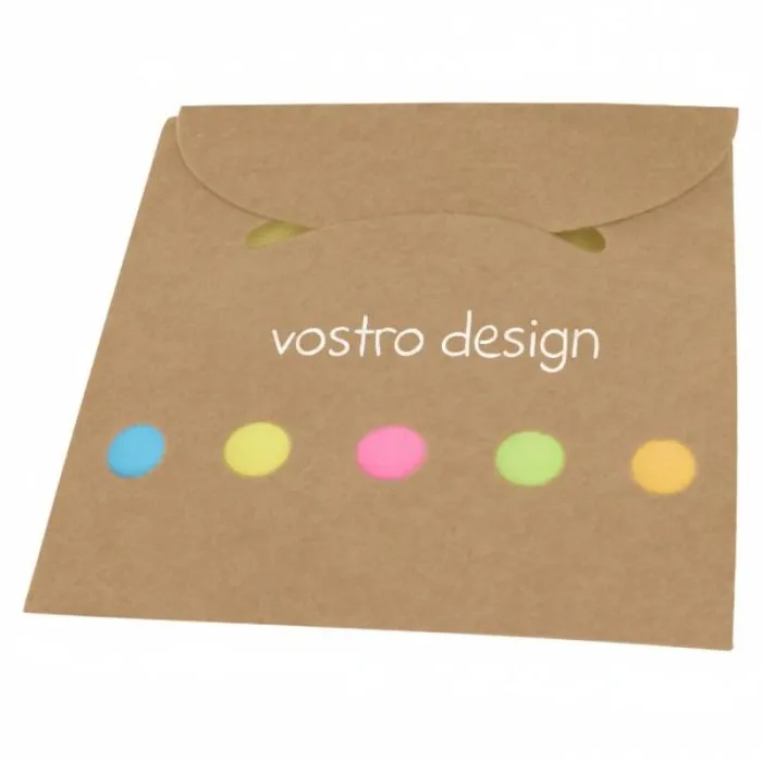Libretto personalizzato Freijo con post-it multicolori