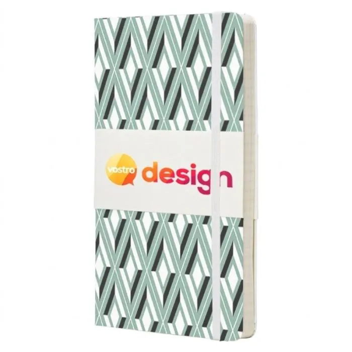Taccuino personalizzato Moleskine Classic A5 con copertina rigida, 240 pagine color avorio