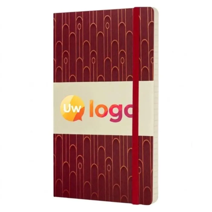 Gepersonaliseerd Moleskine Classic-notitieboekje, groot formaat, zachte kaft, 192 pagina's