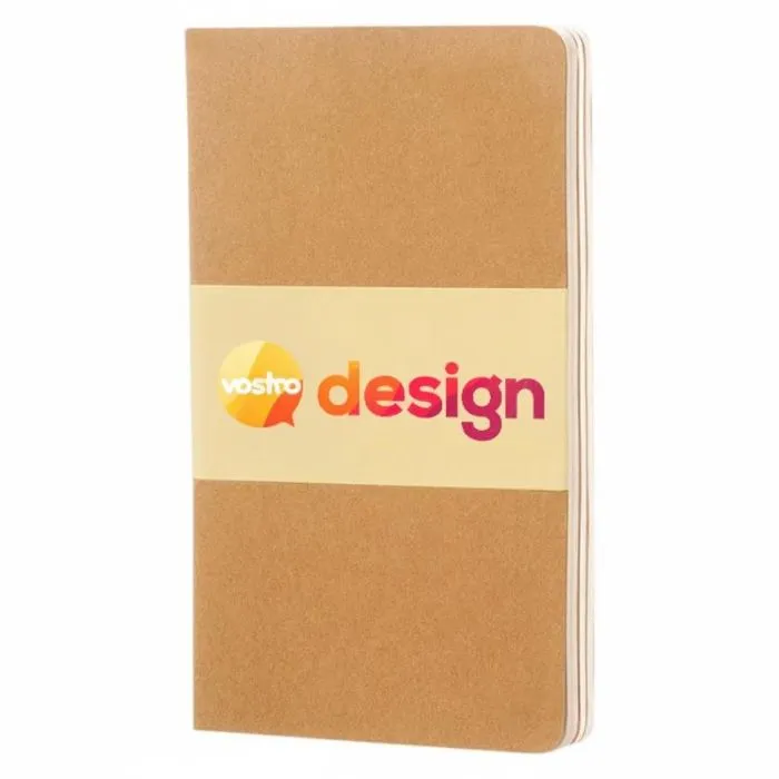Taccuino personalizzato con copertina in cartoncino, 80 pagine