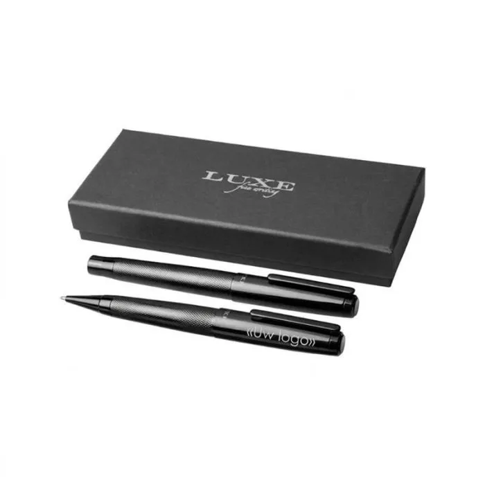 Promotionele geschenkverpakking met duo-pen - Gloss