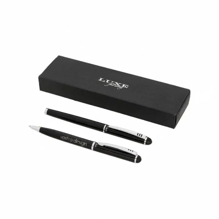 Set promozionale con penna a sfera e penna roller  - Andante