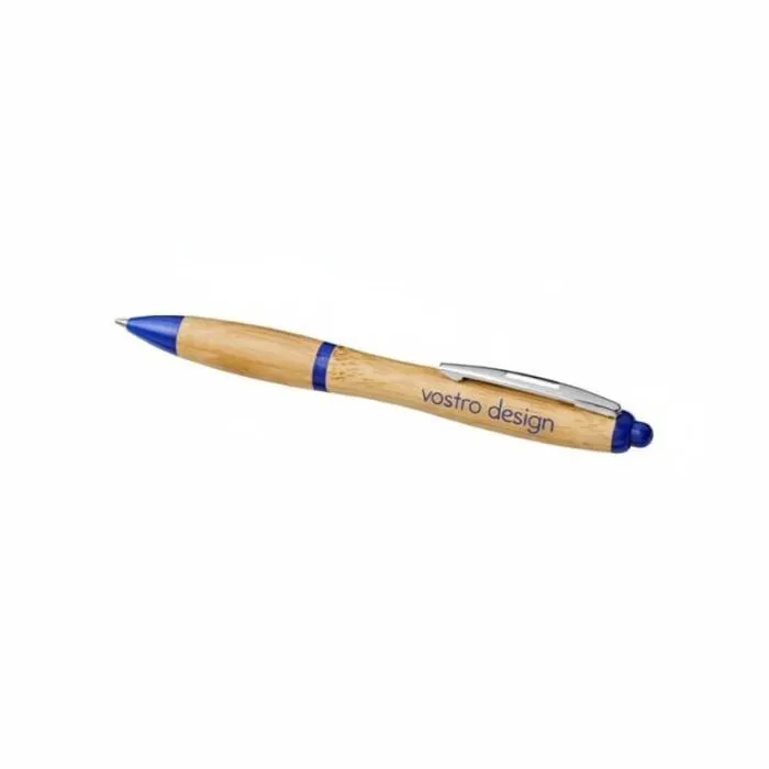 Penna a sfera promozionale in bambù - Nash