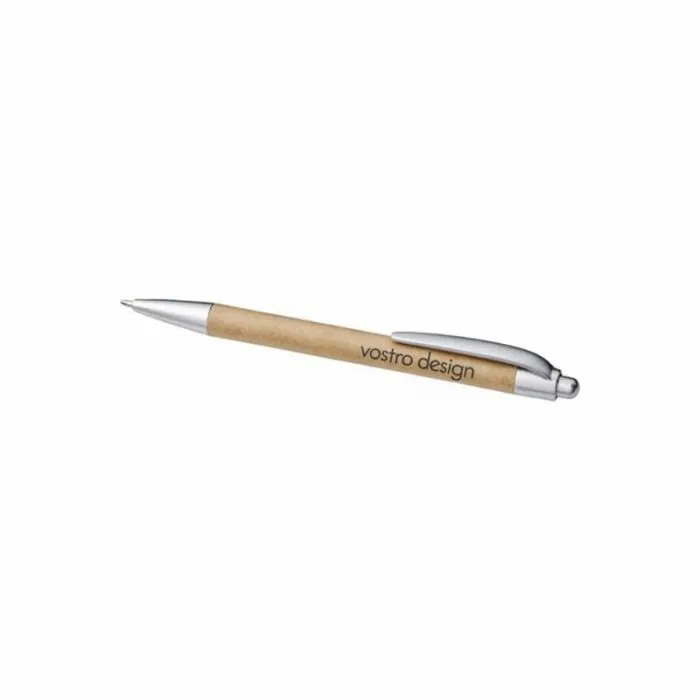 Penna a sfera promozionale Tiflet in carta riciclata
